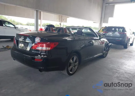 2011 Lexus Is z USA, uszkodzony, nr VIN JTHFF2C29B2517594